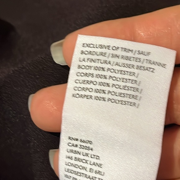 BHLDN Jennings Ruched Side Slit Satin Charmeuse Dress NEW Size 6 Dark Berry - Picture 12 of 14